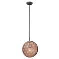 thumbnail image 4 of Tholos 1-Light Matte Black Pendant, 4 of 6