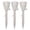 White, variant on 3 Pack Self Watering Spikes Adjustable Drip Irrigation Plant Watering Stakes for Indoor Outdoor Plants Automatic Slow Release Vacation Plant Waterer Fits Most Bottles
