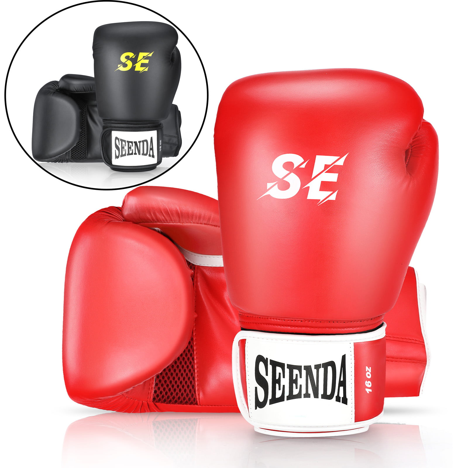Professional Boxing Gloves Sparring Glove Punch Bag Training MMA Mitts Kickboxin 
