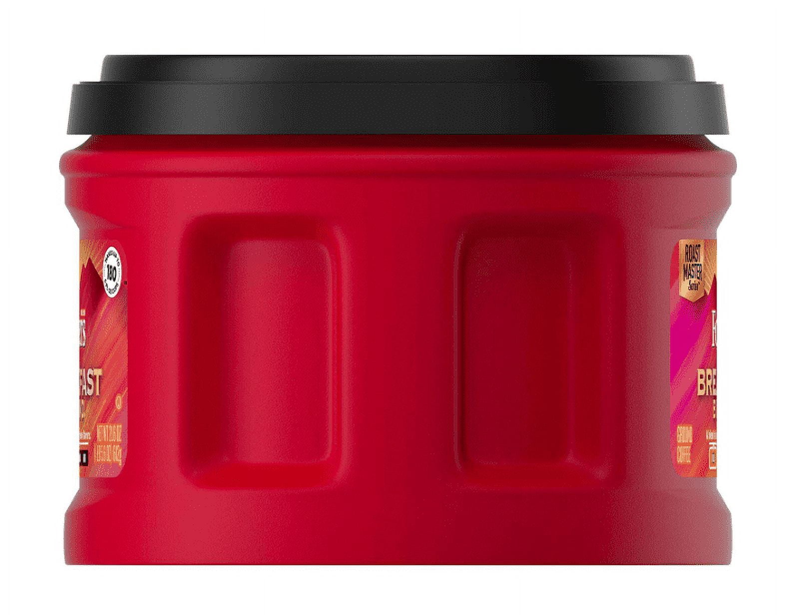 Folgers Breakfast Blend Mild Roast Ground Coffee, 21.6 Ounces (Pack of 3)