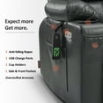 thumbnail image 4 of MCombo Dual Motor Power Lift Recliner Lay Flat for Big Elderly in Living Room, Faux Leather R7897  (Black, Medium-Wide), 4 of 10