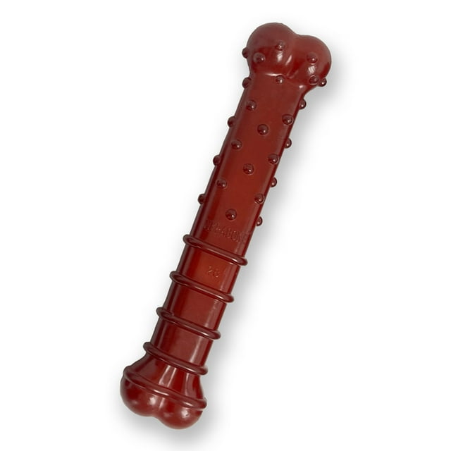 Juguete masticable Nylabone Textured Bone Power para perros grandes