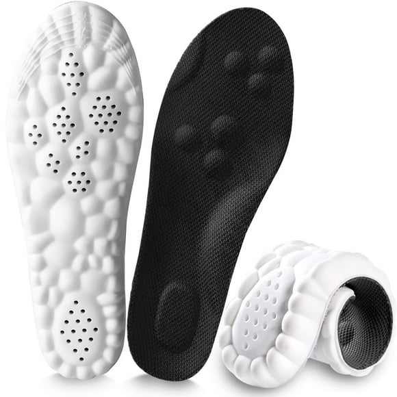 Soporte de arco Insoles MARRDO 4D Cloud de espuma viscoelástica negro XL