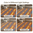thumbnail image 7 of ODIKA 3'x5' Washable Area Rug Retro Stripe Score Number Football Bold Round Blanket Basketball Playful for Hallway, Laundry Room, Non-Slip, Flatweave, Easy Care, 7 of 7
