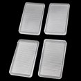 thumbnail image 3 of 4 Pcs Clear Soft Rubber Anti Skid Slip Pad for Furniture Table Chair, 3 of 5