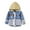Light Blue, variant on Toddler Baby Boys Plaid Flannel Shirt Long Sleeve Button Down Shirts Fur-Lined Jacket Shirt Winter Fall Tops Clothes