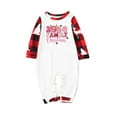 thumbnail image 2 of Zwiiyzr Family Christmas Pjs Matching Sets Holiday Jammies for Baby Matching Family Sets Christmas Casual Printed Jumpsuit Romper Home Wear 2025 Red, 2 of 6