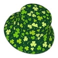 thumbnail image 3 of Bingfone Happy St. Patrick'S Day Bucket Hat For Men Women,Packable Reversible Printed Sun Hats,Fisherman Outdoor Travel Hiking Beach Caps, 3 of 9