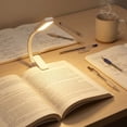 thumbnail image 4 of Led Clip-On Desk Lamp, Portable Rechargeable Eye-Caring Light For Study Bedside, Dorm Reading Night Light For Students & Home Office, 4 of 5