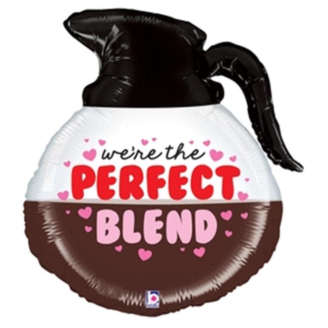 Betallic 89384 26 in. Perfect Blend Coffee Shp Flat Balloon Walmart