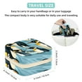 thumbnail image 5 of Penguin Portable Square Jewelry Box Earrings Necklaces Bracelets Organizer for Girls and Women, 5 of 6