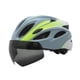 thumbnail image 5 of Casco de bicicleta con visera para hombre y mujer, ligero y ajustable. Azul claro, 5 of 9