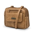 thumbnail image 2 of Bandolera MultiSac Zippy con triple compartimento, color camel, 2 of 6