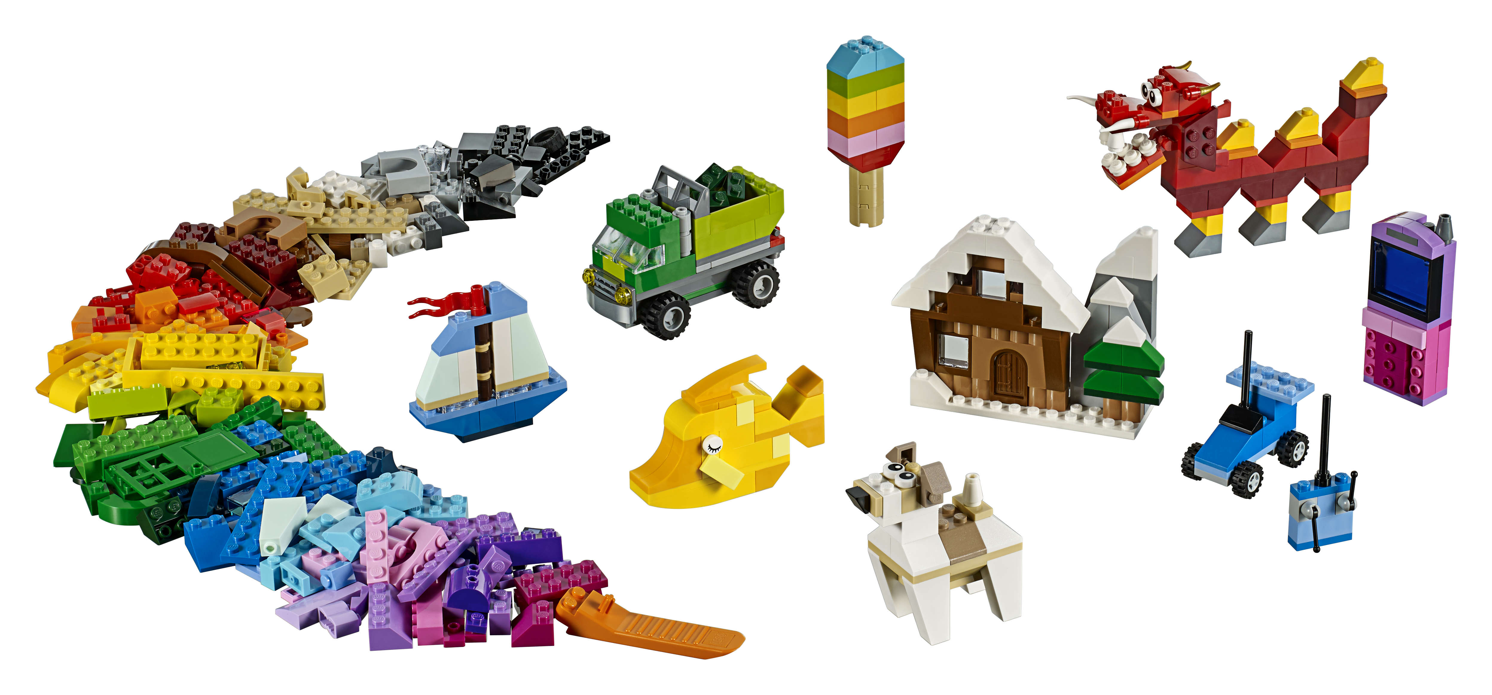 LEGO Classic Creative Box 10704 Building Set (900 Pieces) - image 2 of 6