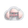thumbnail image 1 of Cloud Wall Hooks 3pcs Cloud Star Moon Wall Hooks For Kitchen Bathroom Bedroom, 1 of 5