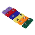 thumbnail image 3 of 12pcs Sports Wristbands Moisture Wicking Skidproof Breathable Soft Wrist Sweat Bands for Kids Soccer Baseball, 3 of 5