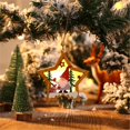 thumbnail image 2 of Gibobby Colgante de con estampado navideño, adornos para árboles de Navidad, comercial para el, decoración de ambiente(B), 2 of 5
