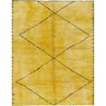 thumbnail image 1 of Ahgly Company Indoor Rectangle Abstract Orange Abstract Area Rugs, 6' x 9', 1 of 6