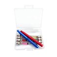 thumbnail image 1 of serony 12 Pieces DIY Punch Needle Embroidery Punch Needle Embroidery Kit Kit for Sewing Embroidery Pen Making Rug Adults Knitting A, 1 of 9
