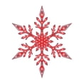 thumbnail image 2 of 12PCS Glowing LED Snowflake Wall Christmas Decor, Holiday Christmas Window Decor, Festive Room Decorations for Home Office Store Display, Bedroom Living Room Wall Art Red, 2 of 4