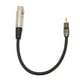 thumbnail image 3 of Cable De 1/8 De Pulgada A XLR, Diseño Buck Duradero Cable De Micrófono De 3,5 Mm A XLR De Ancho Compatible Macho A Hembra Para Computadora Portátil Para Tableta, 3 of 8