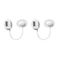 thumbnail image 3 of yingyy Cabinet Window Lock Child for Protection 4 Adhesive Lock Digit Self Door Lock, White 2Set, 3 of 6