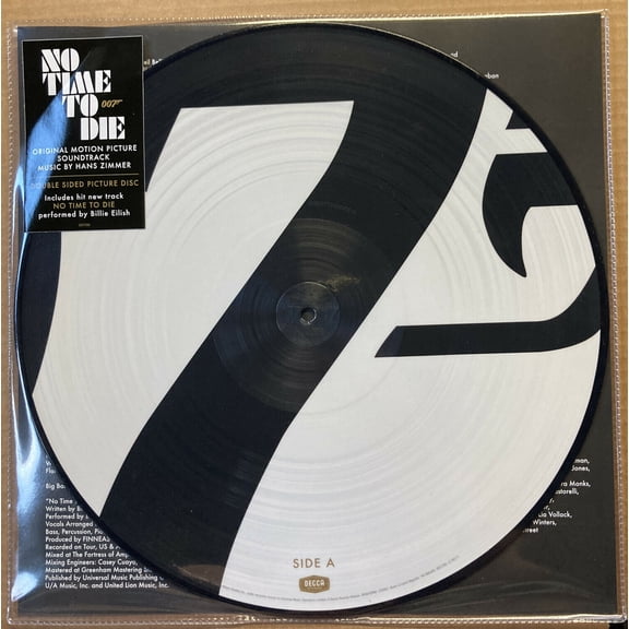 Hans Zimmer - No Time to Die (Limited Edition) (007 Symbol Version) - Music & Performance - Vinyl