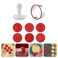 thumbnail image 3 of 1 Set of Christmas Cookie Cutter Decorative Cookie Mold Reusable Biscuit Stamp Cookie Accessory, 3 of 9
