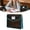 black-blue, variant on Plastic Expanding File Folder,Transparent envelopes with Snap Closure,No Dividers,Large Capacity,Fit Letter/12.99x9.84in (blackish green)