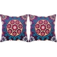 thumbnail image 2 of Safavieh Vanessa Paisley Pillow, Set of 2, 2 of 4
