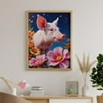 thumbnail image 6 of Diamond Art Kit for Adults, Pink Piglet Starry Night Blossoms Diamond Painting for Adults Beginners, 5D DIY Diamond Art Painting Kits, Colorful Diamond Painting Craft for Home Decor 12x16, 6 of 7