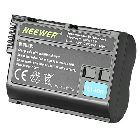 Full code EN-EL15 ENEL15 Battery for Nikon D7000 D800 D800E V1 MB-D11 MB-D12