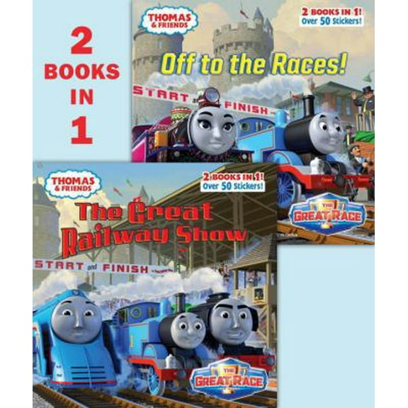 Pre-Owned The Great Railway Show/Off to the Races (Thomas & Friends) (Paperback) 1101932023 9781101932025