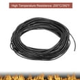thumbnail image 6 of Silicone Wire 20AWG 20 Gauge Flexible Tinned Copper Standard High-Temperature Hookup Wire Black 15m/49.2ft, 6 of 6