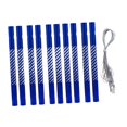 thumbnail image 3 of oshhni 10Pcs Aluminum Wind Chime Tubes Set for Arts and Crafts Outdoor Hanging Yard Blue, 3 of 9