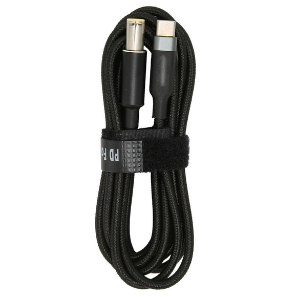 JORINDO Câble USB C vers DC Mâle vers 7.9x5.5mm Mâle PD Chargeur Cordon d'Alimentation pour Lenovo Ordinateur Portable3 Mètres