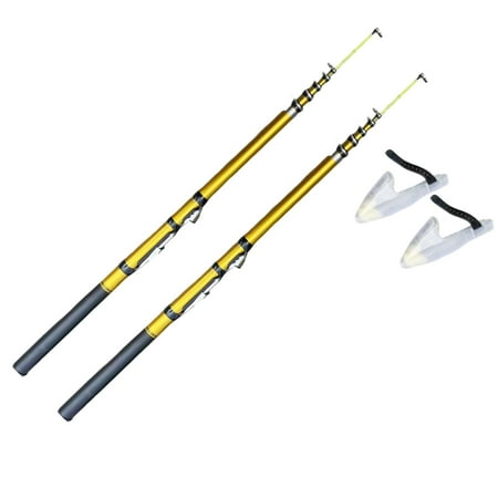 LADAEN Fishing Rod for Rafting Fishing High Brightness Portable Rod for Freshwater Fishing Using 2.7