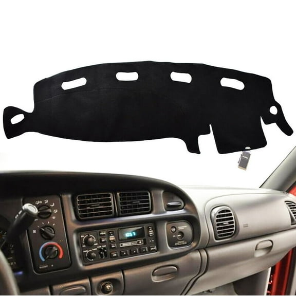 XUKEY Dashboard Cover for Dodge Ram 1500 2500 3500 1998-2001 Dash Mat Pad Carpet