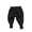 F170-Black, variant on FYDUU Toddler Boys Sweatpants Elastic Waist Casual Joggers Fall Winter Pants Solid Color Comfort Fit Trousers Back To School Clothes Versatile Pants 12-24 Months