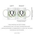 thumbnail image 5 of Koyal Wholesale Ceramic Coffee Mug, Garden Green Monogram Initial Letter Q, 5 of 5
