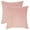 C, variant on Pack of 2 Corduroy 3D Striped Pillow Covers Soft Soild Cushion Cases, Decorative Square Throw Pillow Covers 18 x 18 Inch Pillowcases for Sofa Bedroom