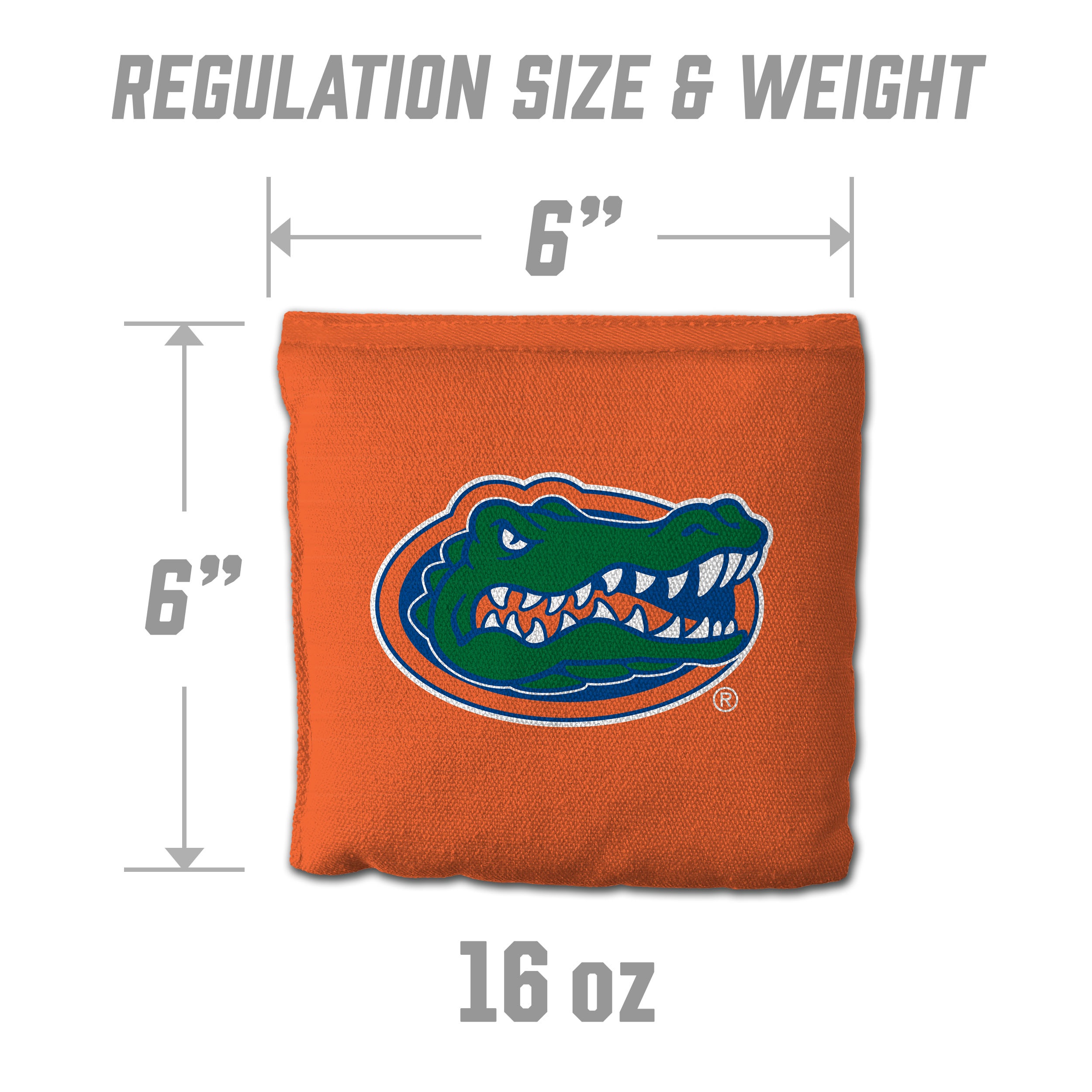 Florida Gators 8pk Licensed Cornhole Bags