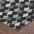thumbnail image 3 of Addison Rugs Chantille Indoor/Outdoor Transitional Geometric Black Machine Washable Rectangle Rug, 10' x 14', 3 of 8