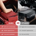thumbnail image 3 of HLONK 2025 Upgraded Car Console Covers with 2 Storage Bags  Car Center Console Armrest Protector  Leather Armrest Cover Cushion with 2 Storage Bags  Arm Rest Cover for Most Vehicle (Cover, 3 of 6