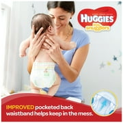 HUGGIES Little Snugglers Diapers, Size Newborn, 72 Ct