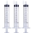 thumbnail image 1 of Jeringa de 10 ml para líquidos, uso oral, laboratorios científicos, medición, dispensación, con tapón - paquete de 3, 1 of 5