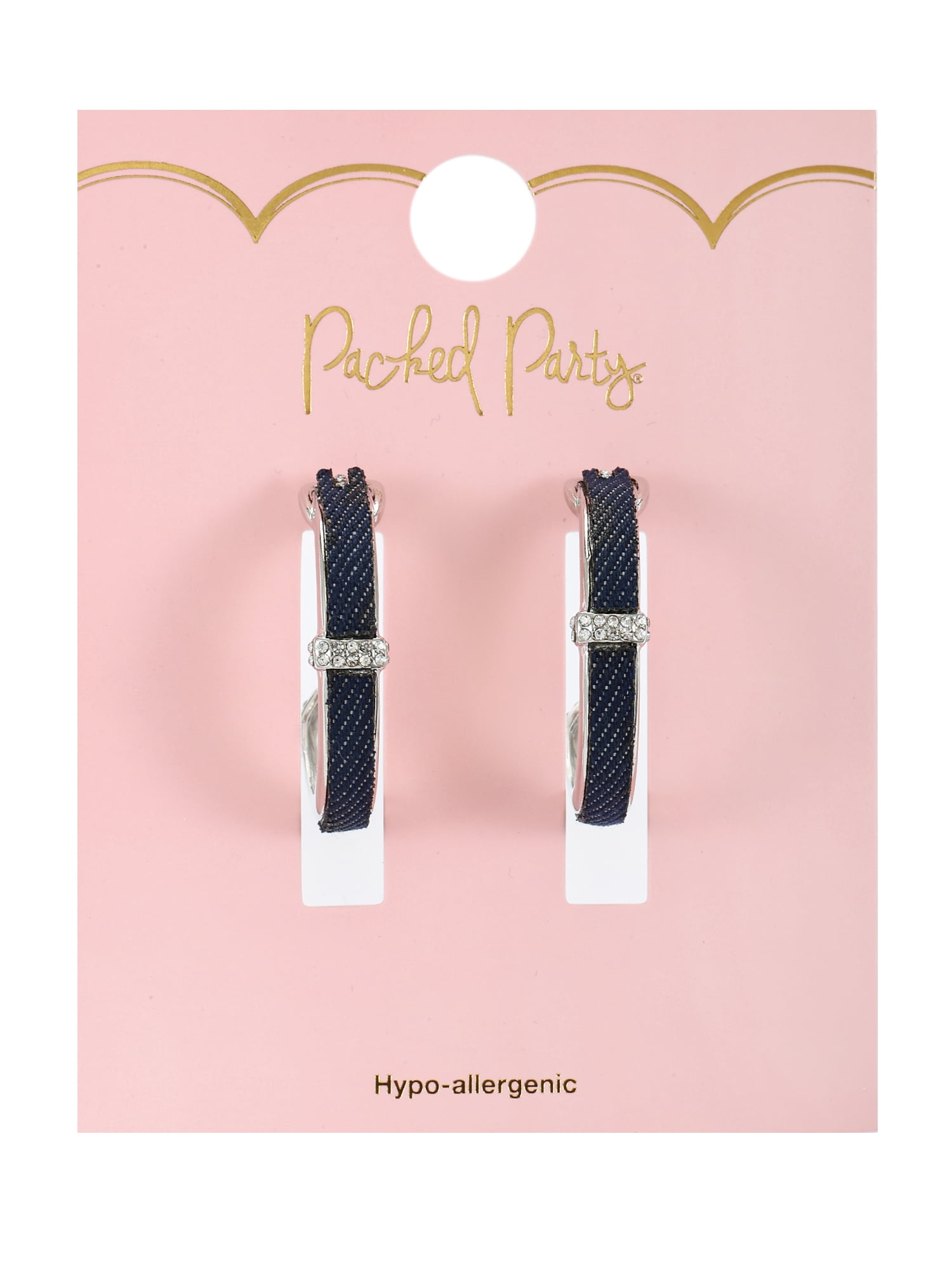 Packed Party Women's Western Charm Hoop Earrings, 1 Pair