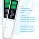 thumbnail image 5 of Eigraketly Probador de Ph portátil ABS profesional con rango de Ph 00-00 adecuado para diversas aplicaciones prueba de agua Medidores de medidas dimensionales Blanco pluma tds, 5 of 6