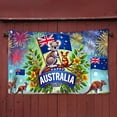 thumbnail image 4 of FLAGWIX Happy Australia Day Kangaroo and Koala Australian Grommet Flag MLN4787GF 5x8Ft - Decorative Indoor Outdoor Flag, 4 of 6