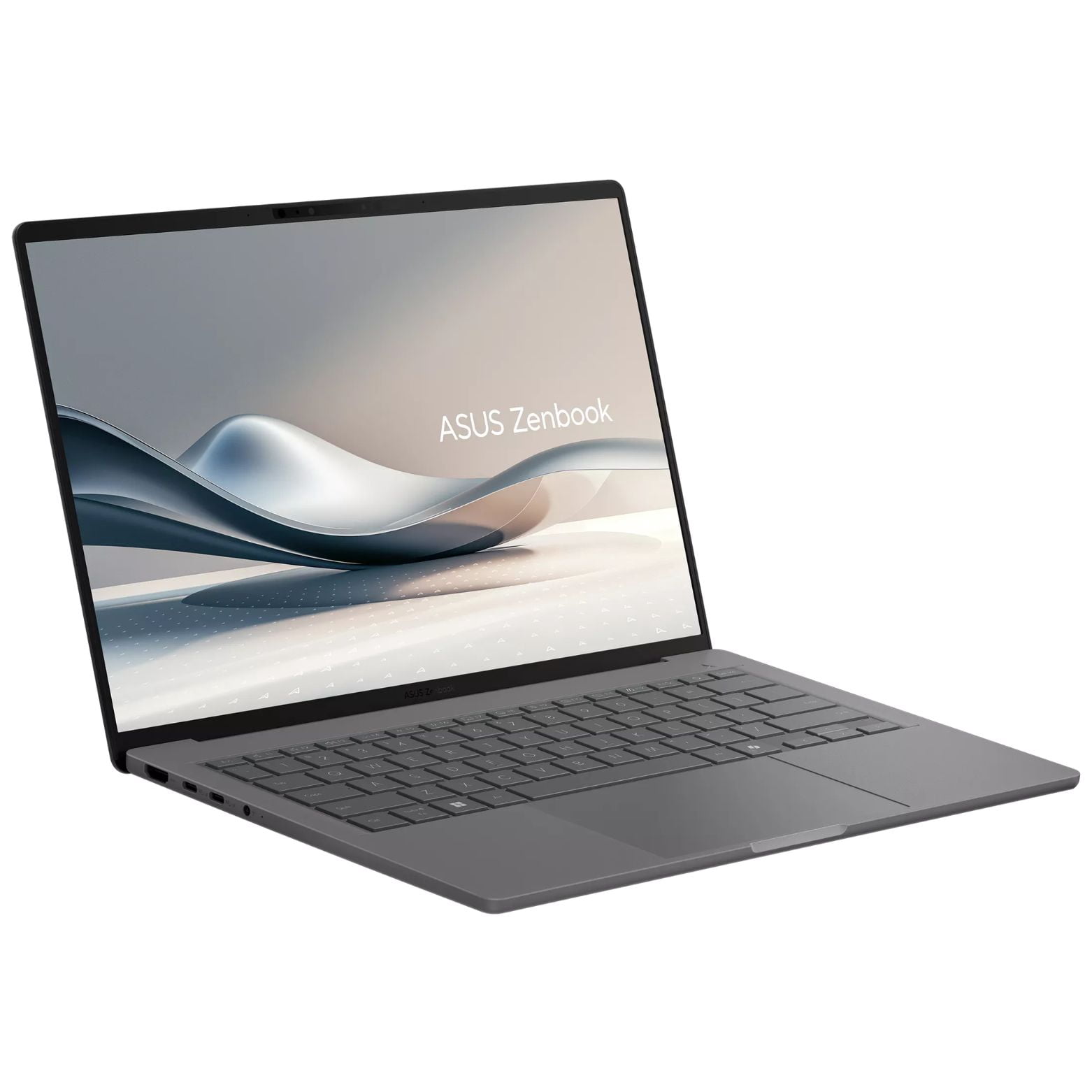 Restored ASUS Zenbook A14 14" WUXGA Snapdragon X X1-26-100 16GB 512GB SSD Qualcomm Adreno Windows 11 Home Laptop, Grey - UX3407QA-CS51-CB (Refurbished)